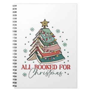 All Booked For Christmas Book Lover Christmas Xmas