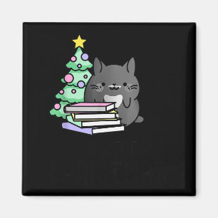 All Booked For Christmas Cozy Mystery, Book Lovers Magnet