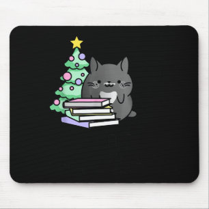 All Booked For Christmas Cozy Mystery, Book Lovers Mouse Pad