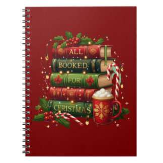 All booked for Christmas Notebook
