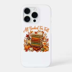 All Booked for Fall Books Coffee Cosy Autumn iPhone 16 Pro Case