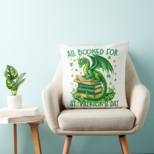 All Booked for St Patrick's Day Cushion