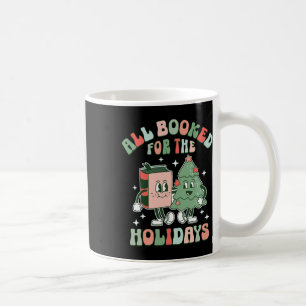 All Booked For The Holidays Christmas Tree Book Lo Coffee Mug