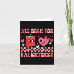 All Booked For Valentine Book Librarian Teacher Wo Card