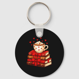 All Booked For Valentine’s Day Reading Teacher Key Ring