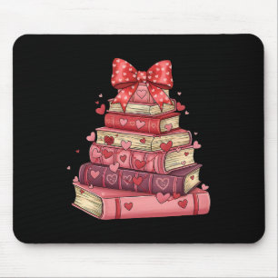 All Booked For Valentines Reading Teacher Valentin Mouse Pad