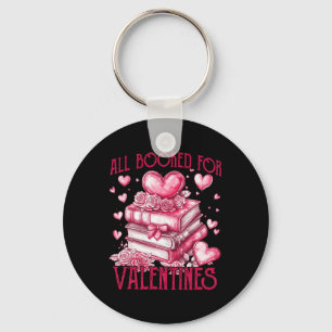 All Booked For Valentine's - Valentine Book Lover Key Ring