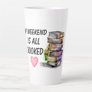 All Booked  Latte Mug