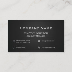 All Business Black Card