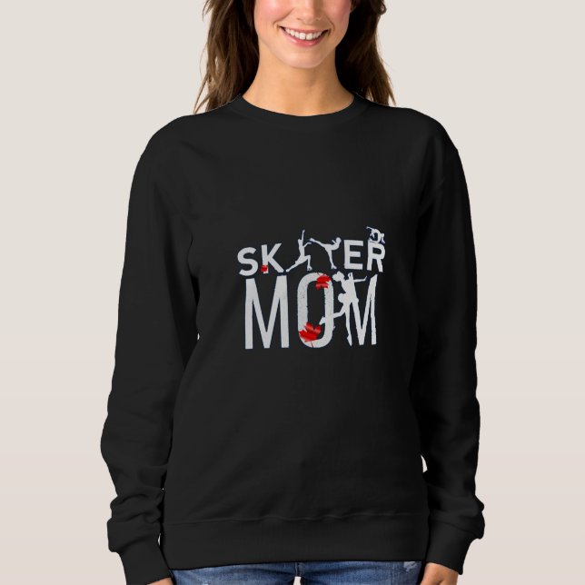 All Canadian Figure Skating Mum Sweatshirt (Front)