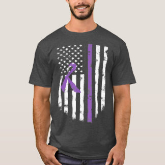 All Cancer Awareness Shirt Lavender Ribbon America