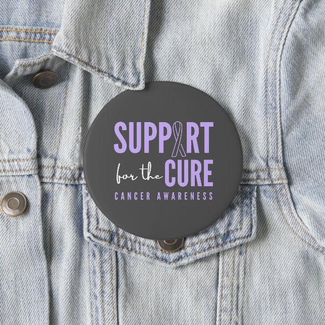 all cancer awareness.support.cure. Button (In Situ)
