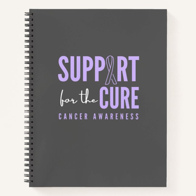 all cancer awareness.support.cure. Notebooks (Front)