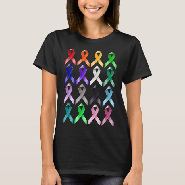 All Cancer Awareness World Cancer Day  T-Shirt (Front)