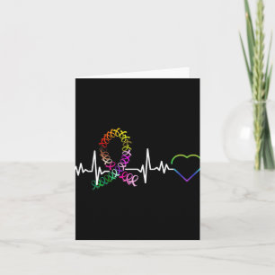 All Cancer Matters Awareness Day Heartbeat Cancer Card