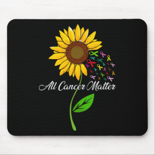 All Cancer Matters Awareness Day Ribbon Mouse Pad