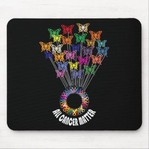 All Cancer Matters Awareness Day Ribbon Support Mouse Pad