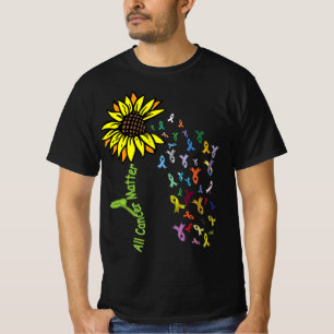 All Cancer Matters Awareness Day Ribbon  T-Shirt