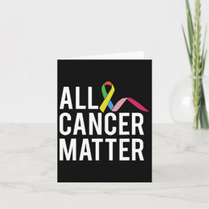 All Cancer Problem World Cancer Day  Card