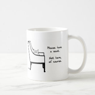All Chairs Belong to the Cat - Funny Cat Mug