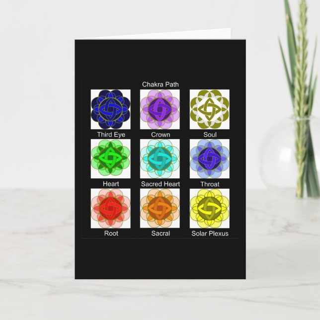 "All Chakra Balancing" Note Card (Front)