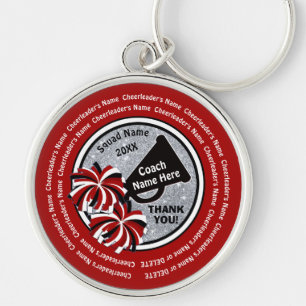 All Cheerleader's Names Cheerleading Coach Gifts Key Ring