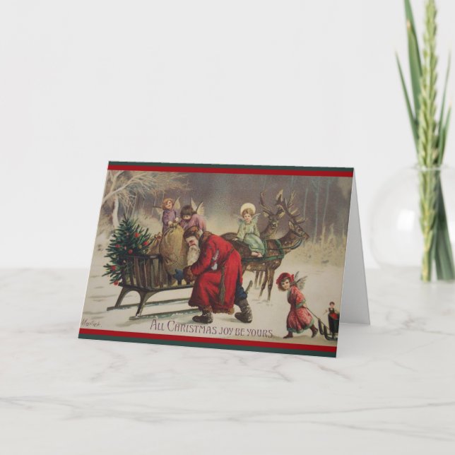 All Christmas Joy Holiday Card (Front)