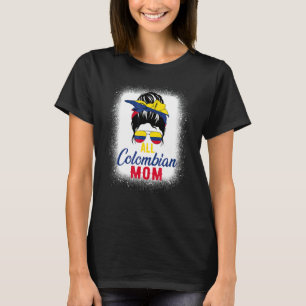 All Colombian Mum Colombia Flag For Mother T-Shirt