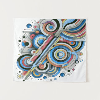 All Colours Rainbow Palette Artdesign T-Shirt Tapestry
