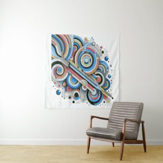 All Colours Rainbow Palette Artdesign T-Shirt Tapestry