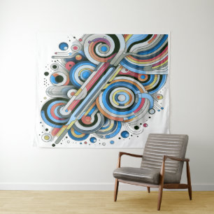 All Colours Rainbow Palette Artdesign T-Shirt Tapestry