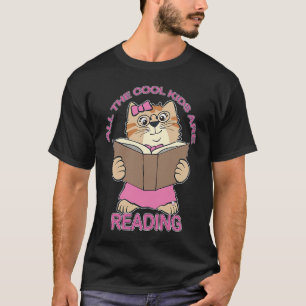 All Cool Kids Are Reading Book Nerd Lovers Reading T-Shirt