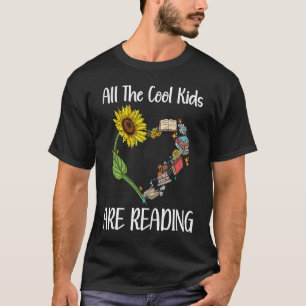 All Cool Kids Are Reading Book Nerd Lovers Reading T-Shirt