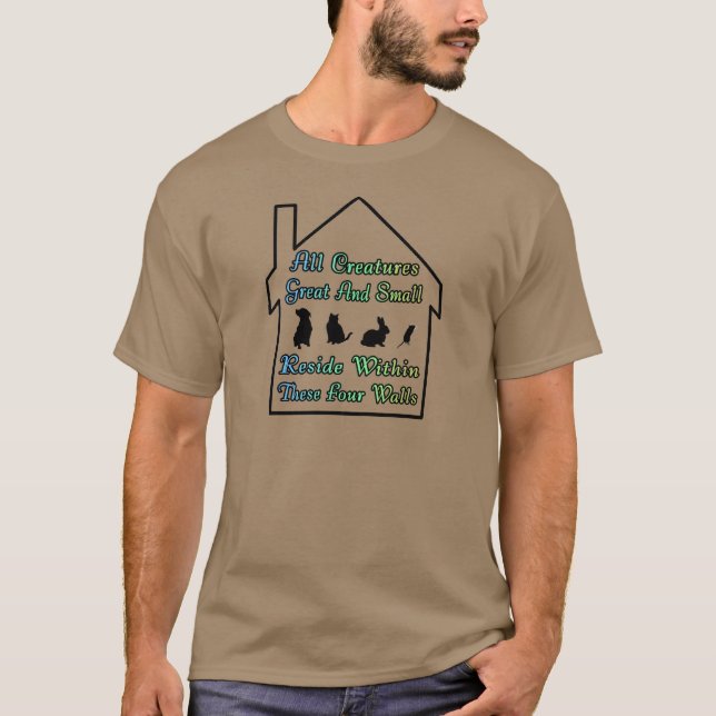 All Creatures Great And Small T-Shirt (Front)