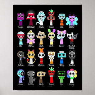 All Dandys World Toys Dandys World Characters Kids Poster