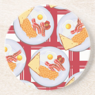 All Day English Breakfast Coaster