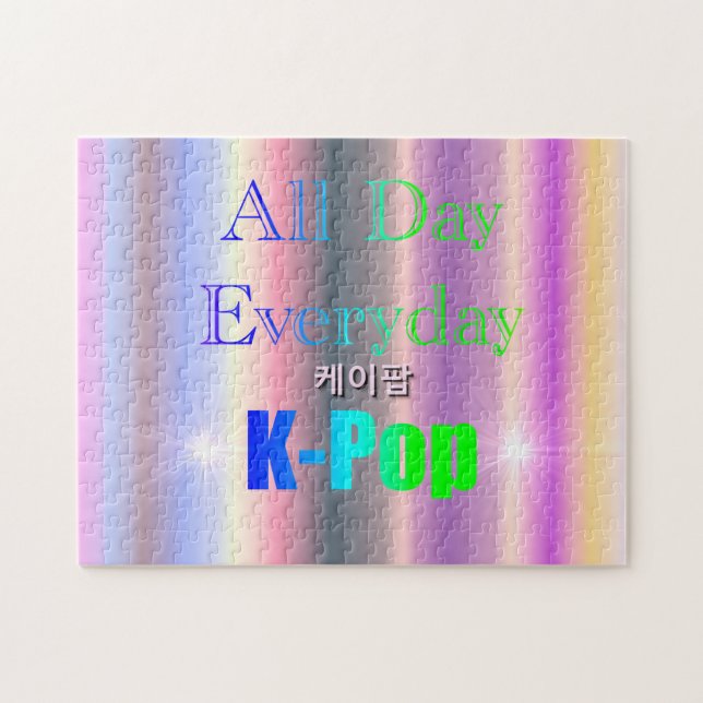 All Day Everyday K-Pop Jigsaw Puzzle (Horizontal)