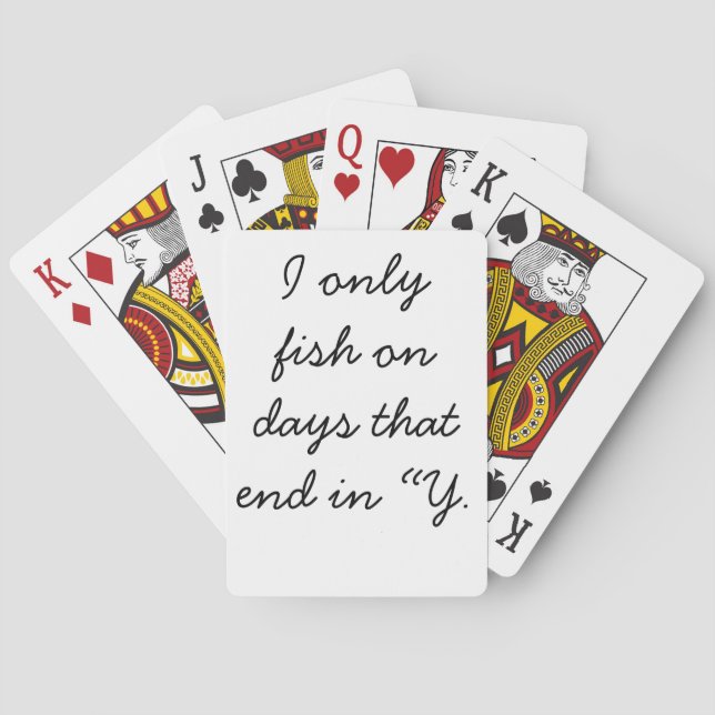 All day playing cards (Back)