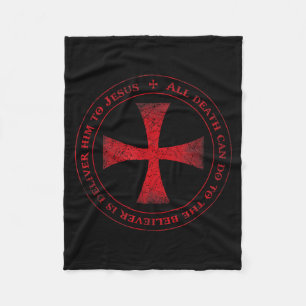 All Death Can Do To The Believer Is Deliver Him To Fleece Blanket
