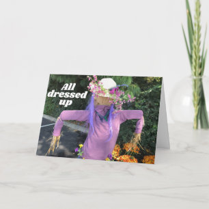 ALL DRESSED UP "FOR YOUR BIRTHDAY WISH" CARD