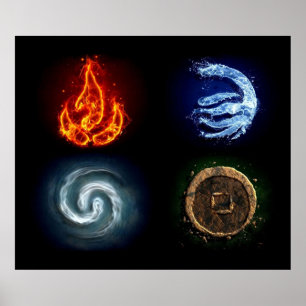All element Avatar Poster