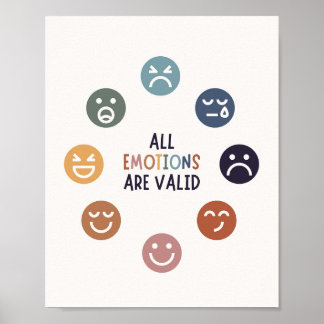 All Emotions Are Valid Poster