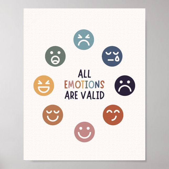 All Emotions Are Valid  Poster (Front)
