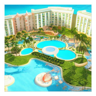 All exclusive hotel in Montero bay Jamaica Photo Print