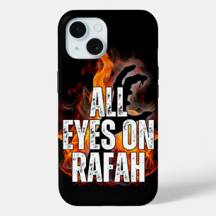ALL EYES ON RAFAH - Rafah Gaza Palestine massacre iPhone 15 Case