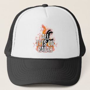 ALL EYES ON RAFAH - Rafah Gaza Palestine massacre Trucker Hat