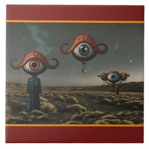 All Eyes on You Ceramic Tile