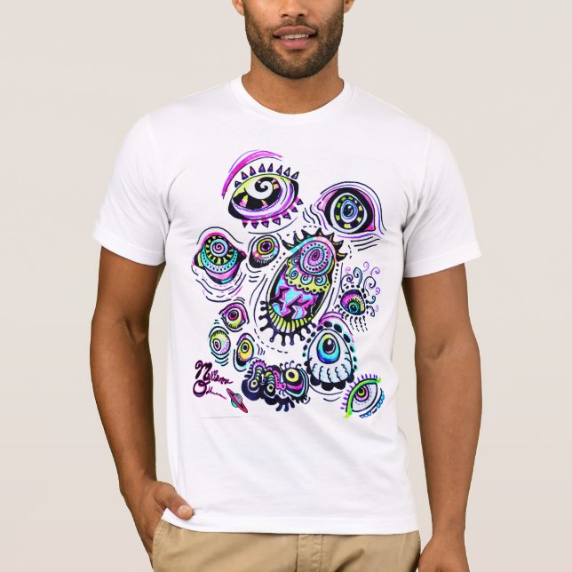 All Eyes On You Colour Art M13 T-Shirt (Front)