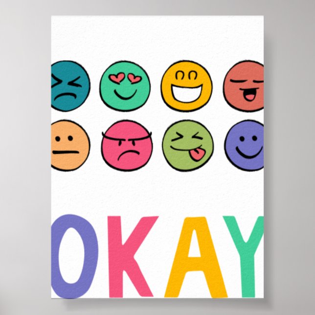 All Feelings Are Oka Poster (Front)