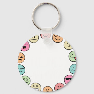 All Feelings Are Okay Autism Awarenes Key Ring